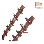 Load image into Gallery viewer, PergoLino28 – 252 cm DIY Metal System for 28 Slats | Terrace Blinds
