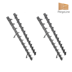 Load image into Gallery viewer, PergoLino24 – 216 cm DIY Metal System for 24 Slats | Terrace Blinds
