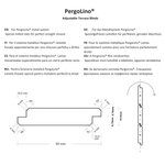 Load image into Gallery viewer, PergoLino24 – 216 cm DIY Metal System for 24 Slats | Terrace Blinds
