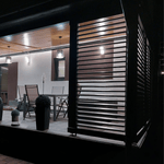 Load image into Gallery viewer, DecoLine24 - 200cm Adjustable Aluminum Louver System – 2 Rails/ Set (Dark Grey or Silver Grey) for Terrace Blinds
